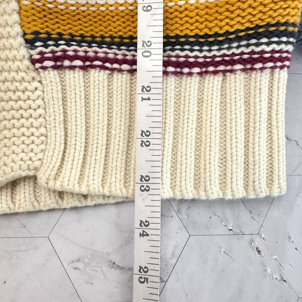 Pendleton Campfire Sweater Womens Size XS Multicolor Striped Zip Up Cardigan EUC - Picture 11 of 13